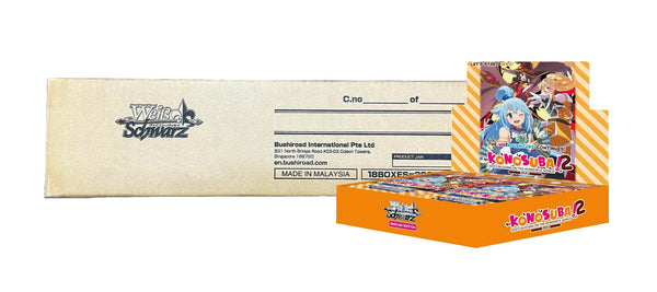 Weiss Schwarz: Konosuba God's Blessing on this Wonderful World Re: Edit (English) [x24] Booster Sealed Case Non-Singles Bushiroad