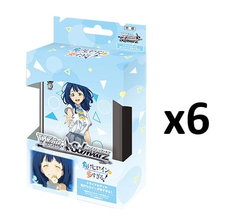 Weiss Schwarz: Too many losing heroines! (Japanese) Trial Deck+ [x6] Sealed Display Non-Singles Bushiroad