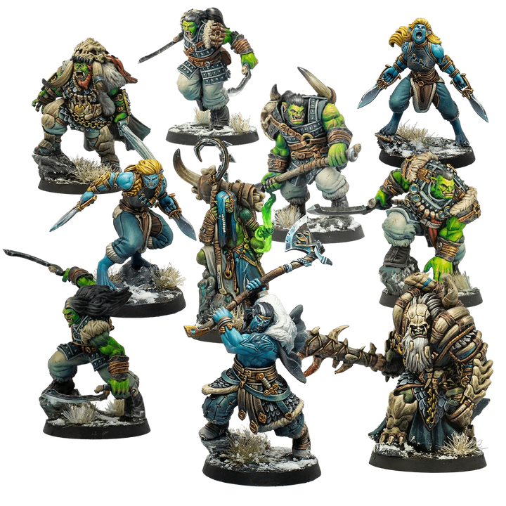 Northern Tribes Action Pack Model Kit Corvus Belli