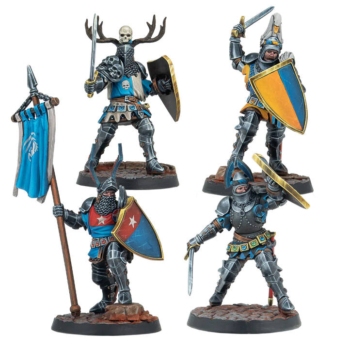 Feudom Foot Knights Model Kit Corvus Belli