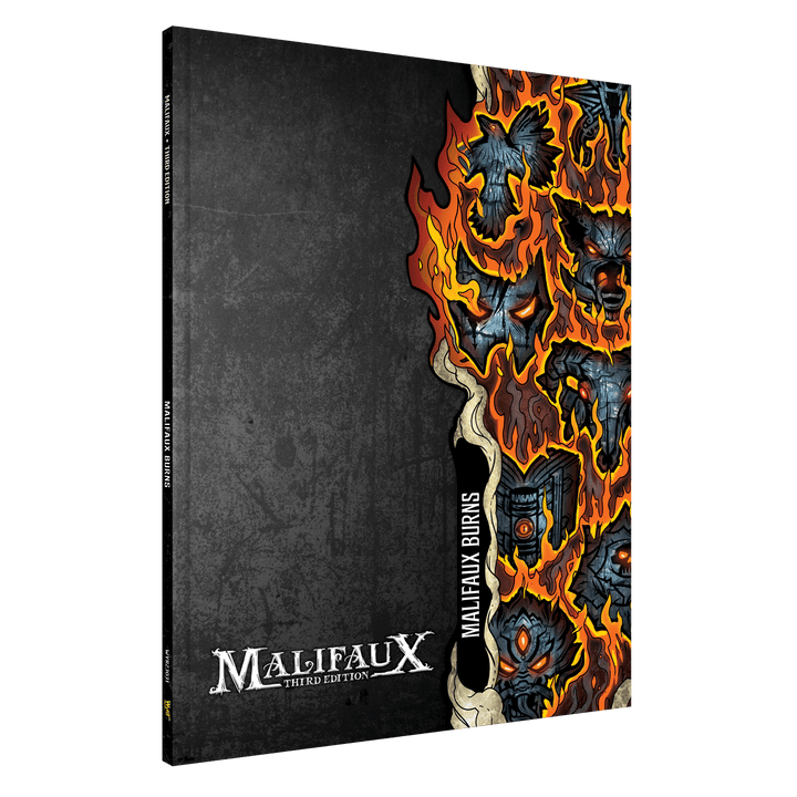 Malifaux Burns Expansion Book Book Wyrd Games