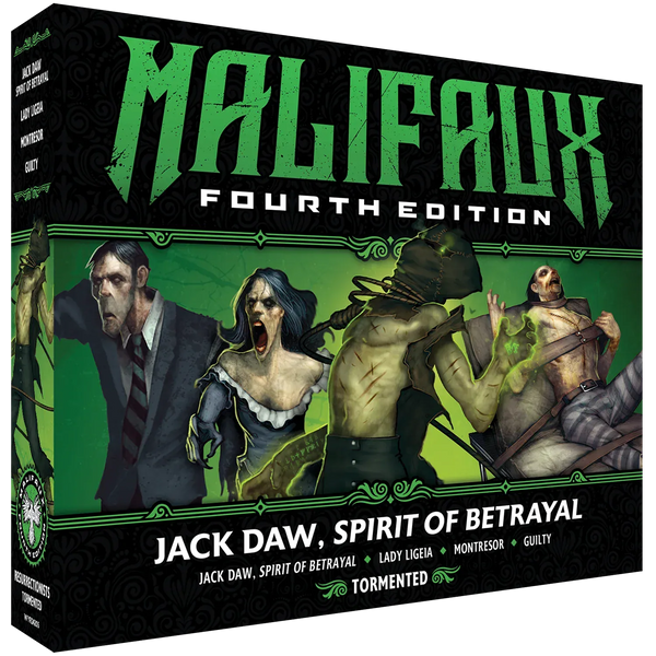 Malifaux Fourth Edition: Jack Daw, Spirit of Betrayal Model Kit Wyrd Games