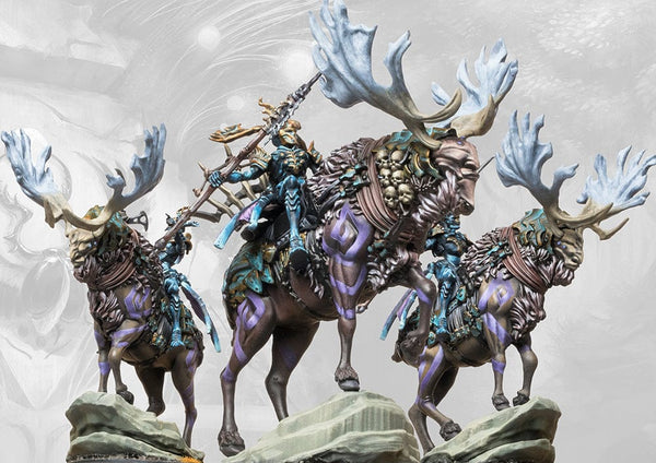 Weaver Courts: Gemred Knights (pronounced Gevra-Nights) Model kit Para Bellum