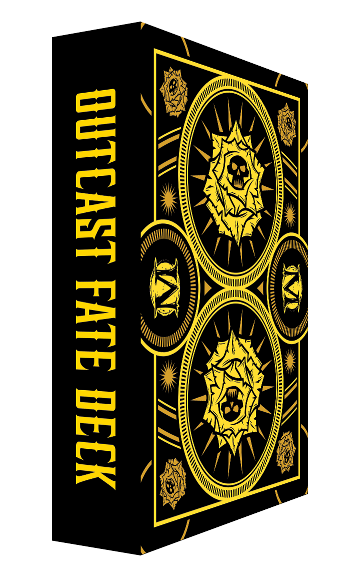 Fate Deck: The Outcasts Accessories Wyrd Games