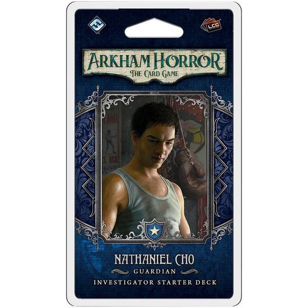 Arkham Horror LCG: Nathaniel Cho Investigator Starter Board Game Asmodee