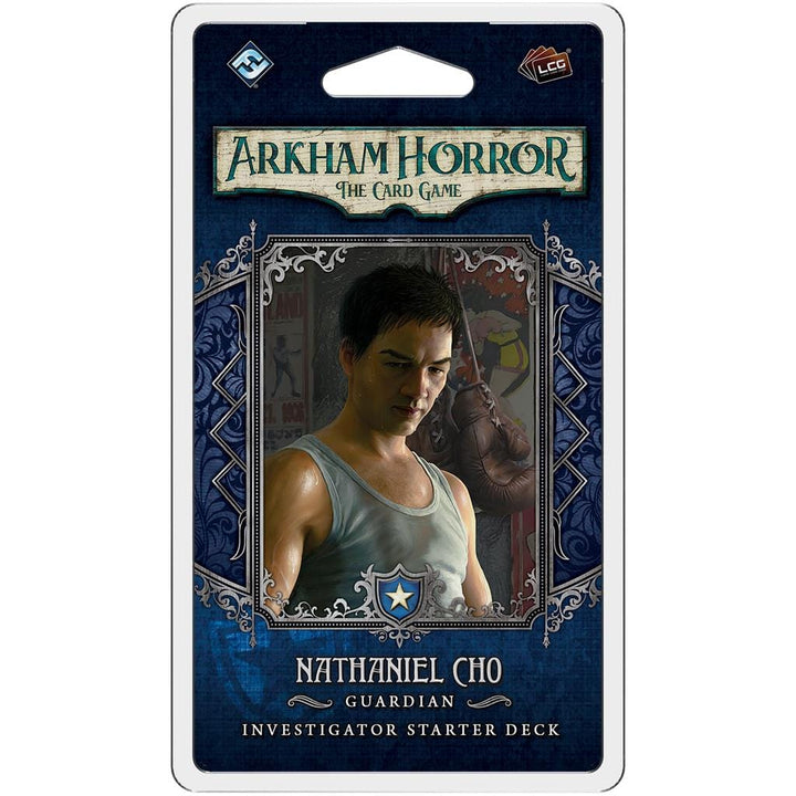 Arkham Horror LCG: Nathaniel Cho Investigator Starter Board Game Asmodee