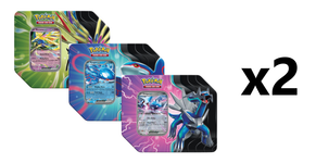 Pokemon Azure Legends [x6] Tins Sealed Case