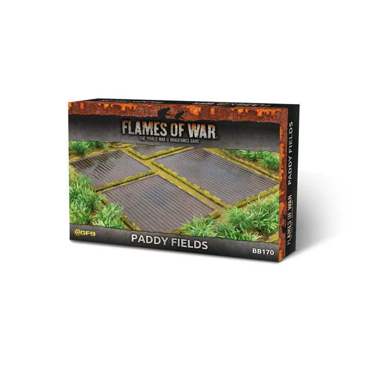 Battlefield in a Box: Features - Paddy Fields (x4) ('Nam) Model Kit Battlefront Miniatures