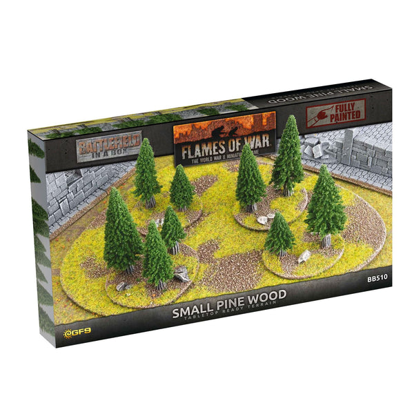 Battlefield in a Box: Essentials - Small Pine Wood Model Kit Battlefront Miniatures