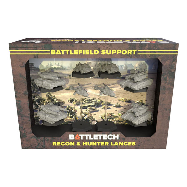 BattleTech: Mercenaries Forcepack - Battlefield Support Recon & Hunter Lances Model Kit Alliance Games Distribution