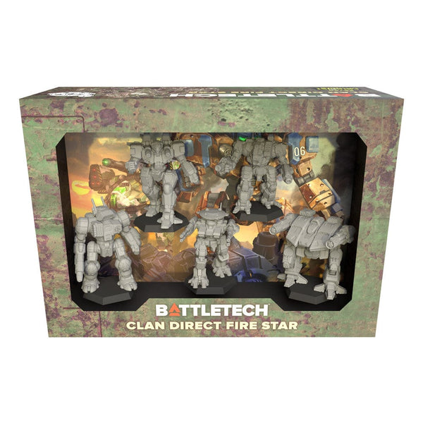 BattleTech: Mercenaries Forcepack - The Clan Direct Fire Star Model Kit Alliance Games Distribution