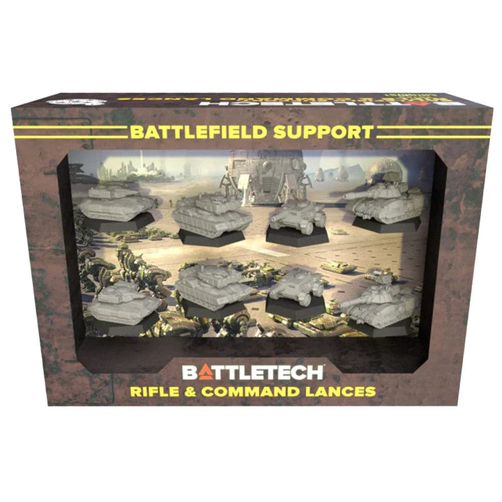 BattleTech: Mercenaries Forcepack - Battlefield Support Rifle & Command Lances Model Kit Alliance Games Distribution