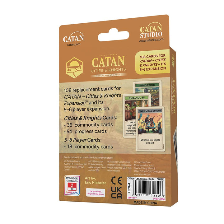 CATAN® – Cities & Knights Cards Accessory™ Board Game Asmodee