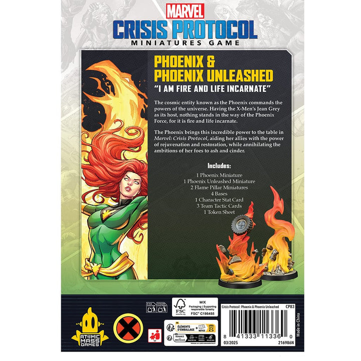 Marvel: Crisis Protocol - Phoenix & Phoenix Unleashed Model Kit Asmodee
