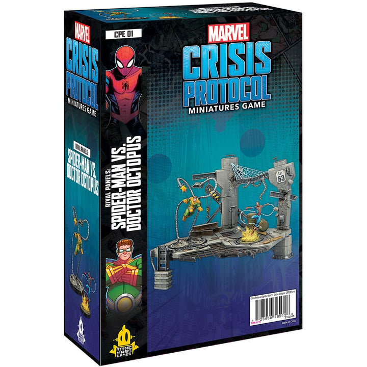 Marvel: Crisis Protocol - Rival Panels: Spider-Man VS. Doctor Octopus Model Kit Asmodee