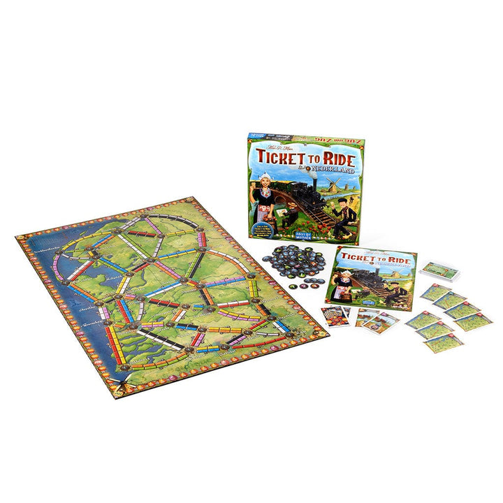 Ticket to Ride: Nederland Map Collection 4 Board Game Asmodee