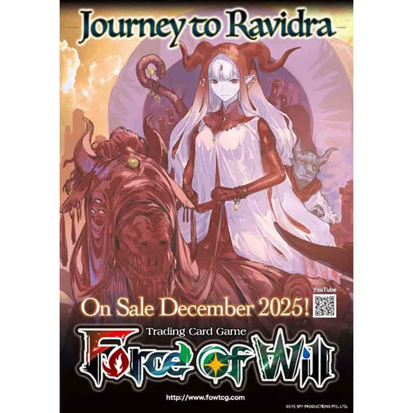 Force of Will: Evil Cluster 02 - Journey to Ravidra Booster Box Non-Singles Eye Spy Productions