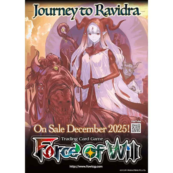 Force of Will: Evil Cluster 02 - Journey to Ravidra [x6] Booster Sealed Case Non-Singles Eye Spy Productions