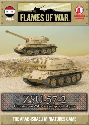 ZSU-57-2 Contains two ZSU-57-2 Model Kit Battlefront Miniatures