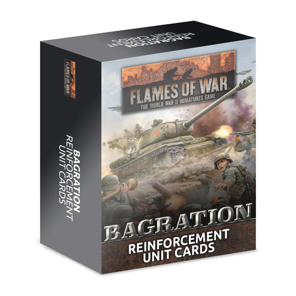 Bagration: Reinforcement Unit Cards Accessories Battlefront Miniatures