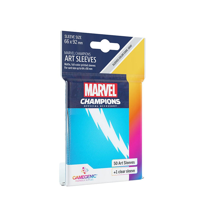 Marvel Champions Art Sleeves: Quicksilver Accessories Asmodee