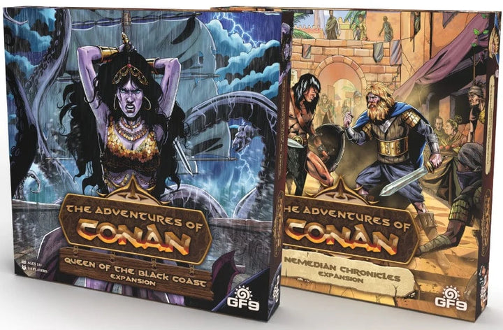 Adventures of Conan - Nemedian Chronicles and Queen of the Black Coast Board Game Battlefront Miniatures