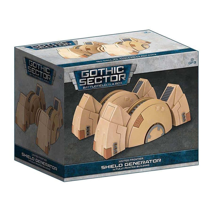 Battlefield in a Box: Gothic Sector - United Frontier Shield Generator Model kit Battlefront Miniatures