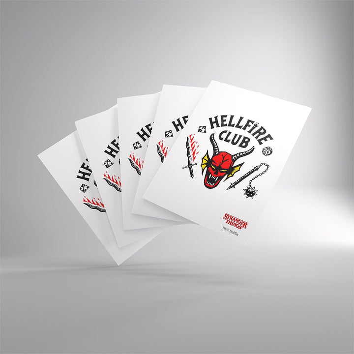 Stranger Things - Hellfire Club Art Sleeves Hellfire Club Accessories Asmodee