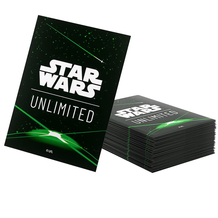 Star Wars: Unlimited Art Sleeve Card Back Green Accessories Asmodee
