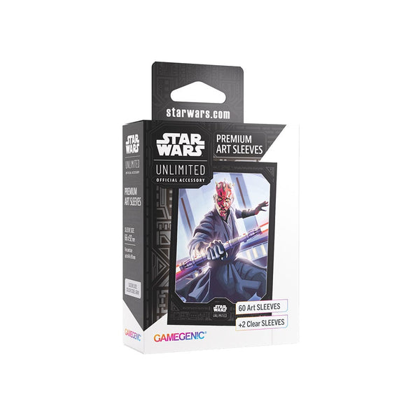 Star Wars: Unlimite Premium Art Sleeve - Darth Maul Accessories Asmodee