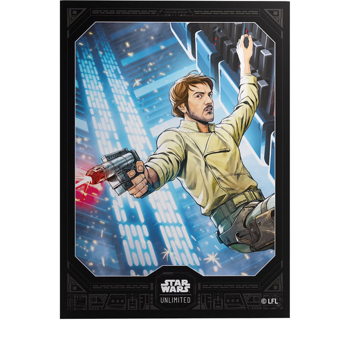 Star Wars: Unlimited Art Sleeve - Cassian Andor Accessories Asmodee