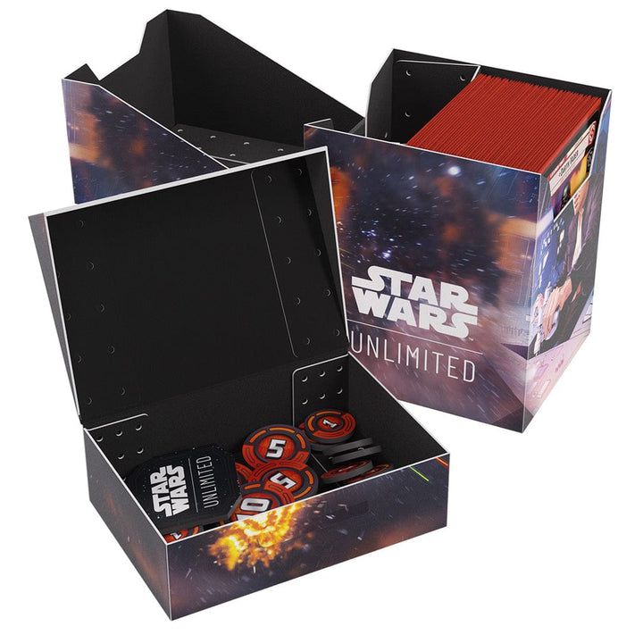 Star Wars: Unlimited Soft Crate - Han Solo / Millenium Falcon Accessories Asmodee