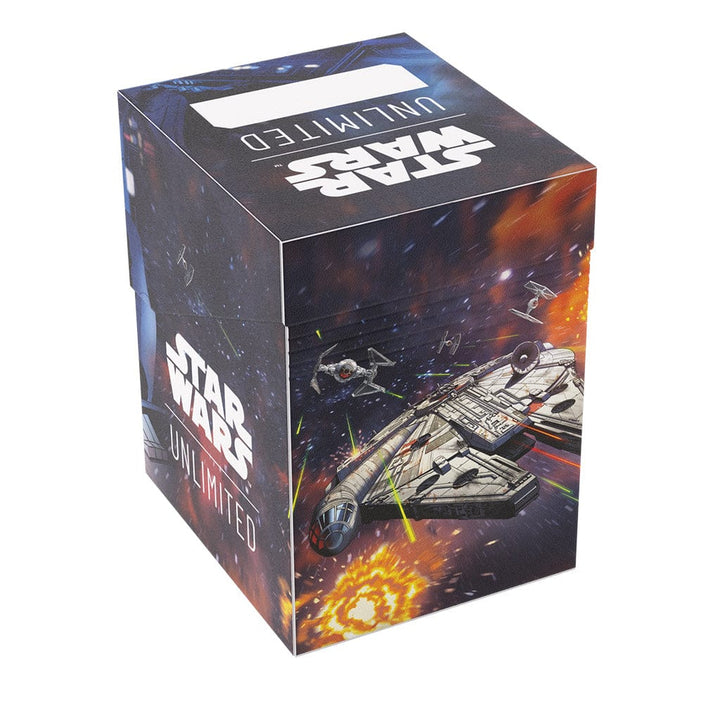 Star Wars: Unlimited Soft Crate - Han Solo / Millenium Falcon Accessories Asmodee