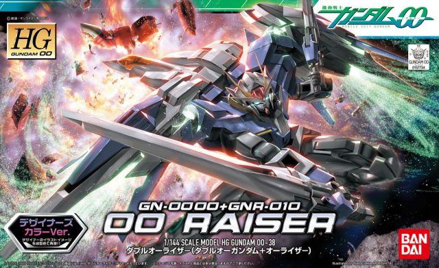 HG00 #38 00 Raiser (Designer's Color Ver.) Model Kit Bandai Namco