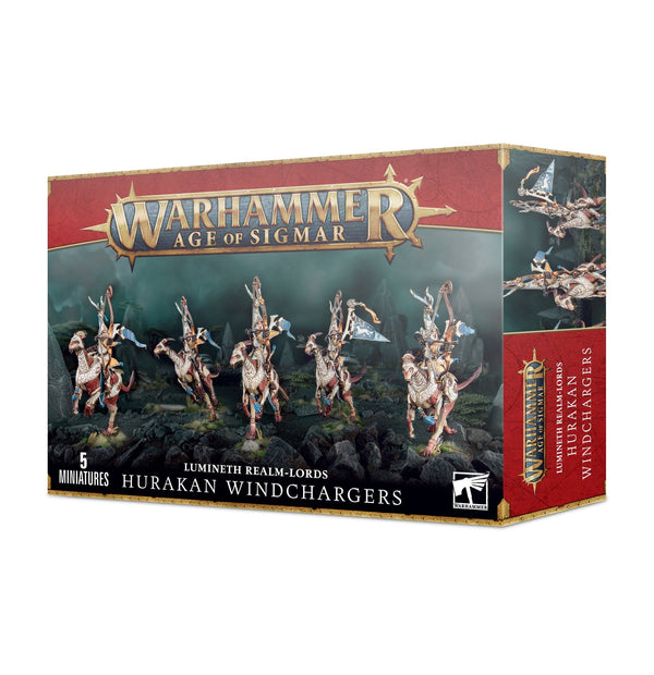 Hurakan Windchargers Lumineth Realm-Lords Model Kit Games Workshop