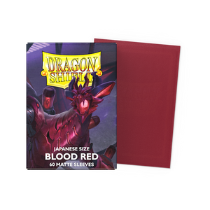 Dragon Shield Japanese Matte Blood Red [x10] Case Display