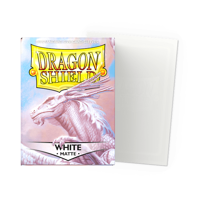 Dragon Shield Matte White [x10] Case Display Accessories Dragon Shield