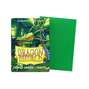 Dragon Shield Japanese Matte Apple Green [x10] Case Display