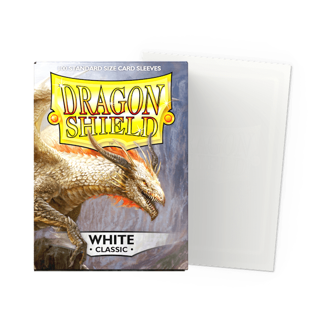 Dragon Shield Classic White [x10] Case Display Accessories Dragon Shield