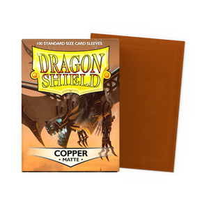 Dragon Shield Matte Copper (100ct)