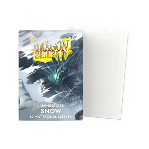 Dragon Shield Japanese Matte Dual Snow (60ct)