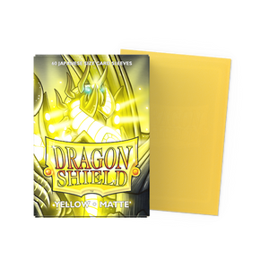 Dragon Shield Japanese Matte Yellow (60ct)