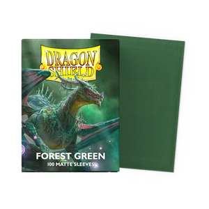 Dragon Shield Matte Forest Green (100ct)