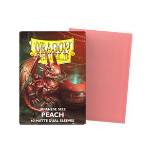 Dragon Shield Japanese Matte Dual Peach (60ct)