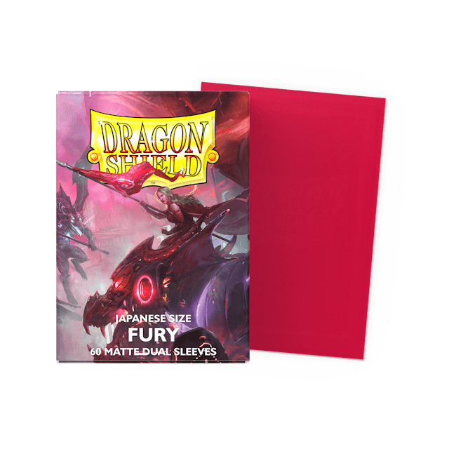 Dragon Shield Japanese Matte Dual Fury (60ct) Accessories Dragon Shield