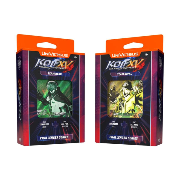 UniVersus: The King Of Fighters XV - Challenger Series -Set of 2- Rival Decks Non-Singles UVS Games