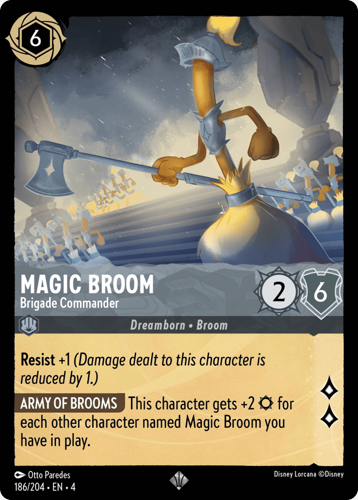 Magic Broom - Brigade Commander (Cold Foil) – Flipside Gaming