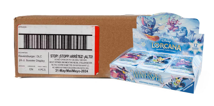 Lorcana: Winterspell [x4] Booster Case  Flipside Gaming
