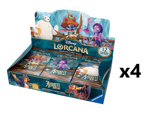 Lorcana: Azurite Sea [x4] Booster Case