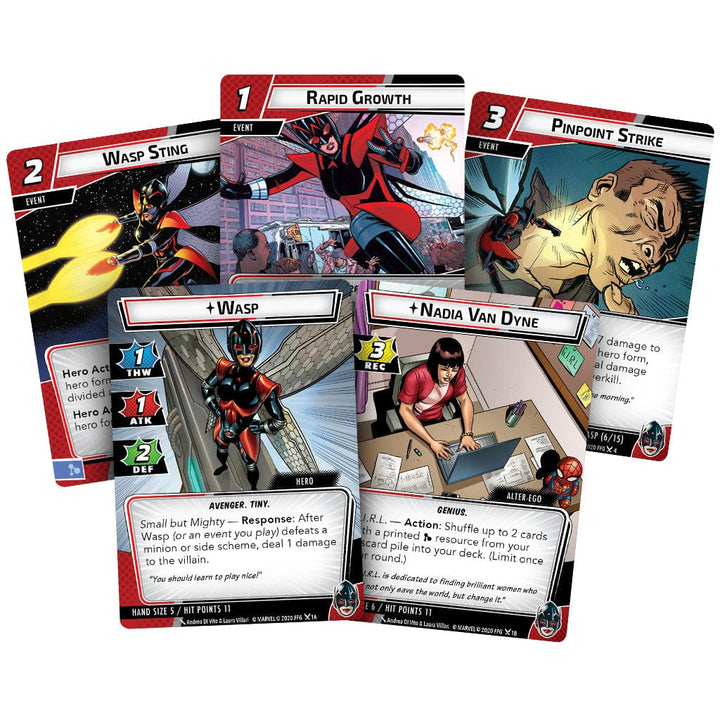 Marvel Champions: Wasp Hero Pack Board Game Asmodee